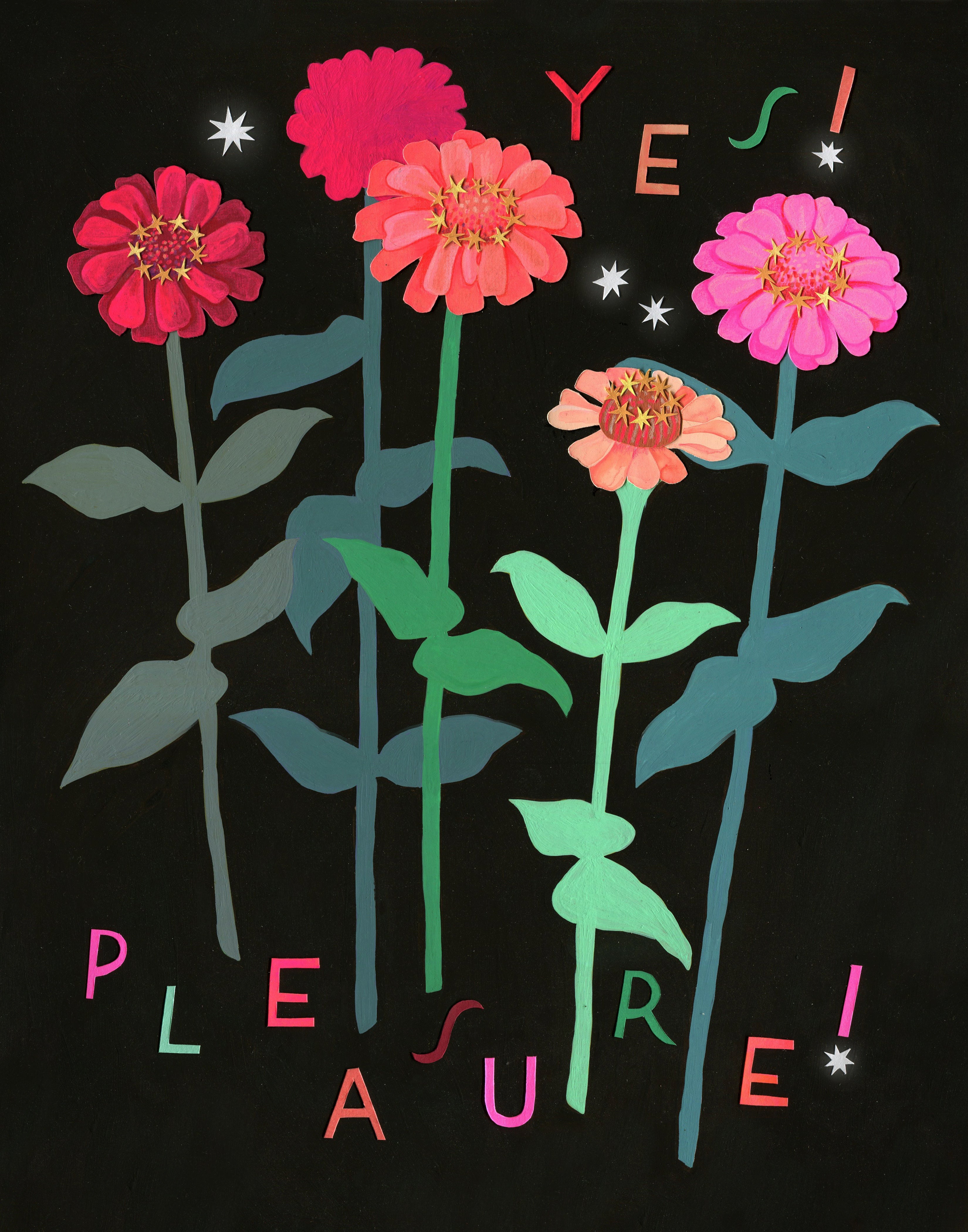 Yes! Pleasure! Giclee Print