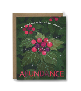 Abundance Greeting Card