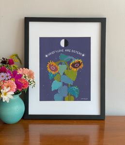 Grief and Love Giclee Print