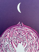 Load image into Gallery viewer, Cabbage Moon Print
