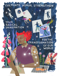 Radical Imagination Greeting Card