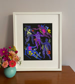 Load image into Gallery viewer, Tending My Mycelium Network Giclee Print
